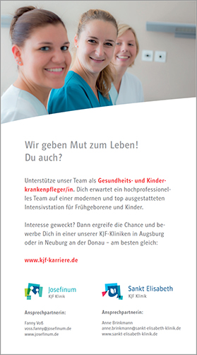 Stellenanzeige